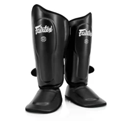 Fairtex SP9 Ultra Ergo Shin Guards Black