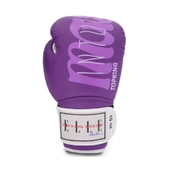 Top King X Elle Active “Intuition Magic” Muay Thai Gloves -Fight Shop Direct tkbxelle purple 3