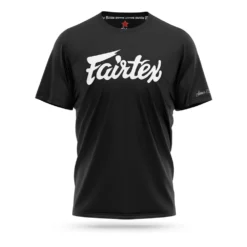 Fairtex Black Classic Logo T-Shirt TS7