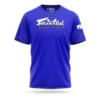 Fairtex TST172 Dri Fit T-Shirt Blue -Fight Shop Direct tst172 blue 1