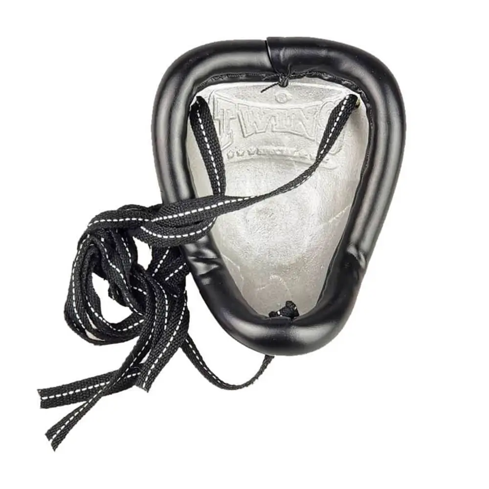 Twins GPS1 Red Metal Thai Groin Guard 4 Twins GPS1 Red Metal Thai Groin Guard - Image 2
