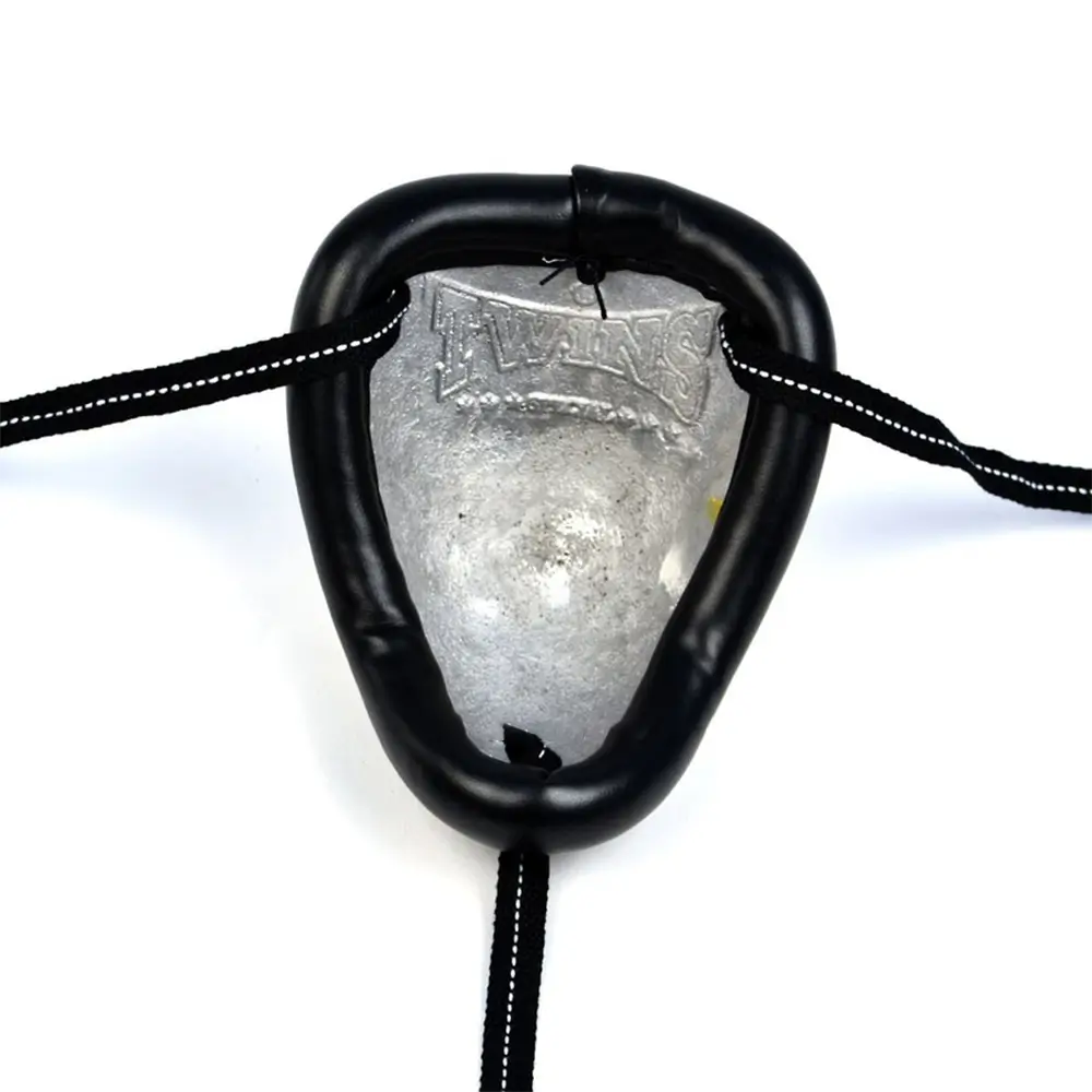 Twins GPS1 Red Metal Thai Groin Guard 5 Twins GPS1 Red Metal Thai Groin Guard - Image 3