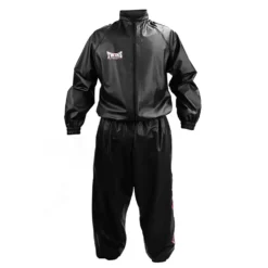 Twins Vinyl Sweatsuit VSS2 Black -Fight Shop Direct vss2 3